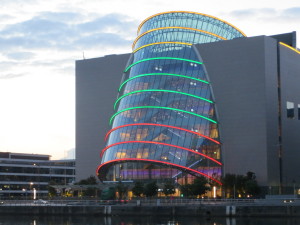 The Convention Centre Dublin, or The Coke Can, to its friends!